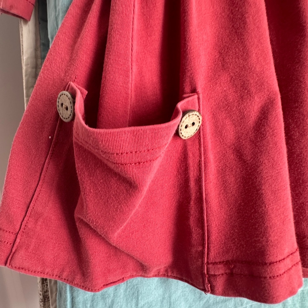 Charming Kids' Red Ruffle Top - Picture 3 of 7